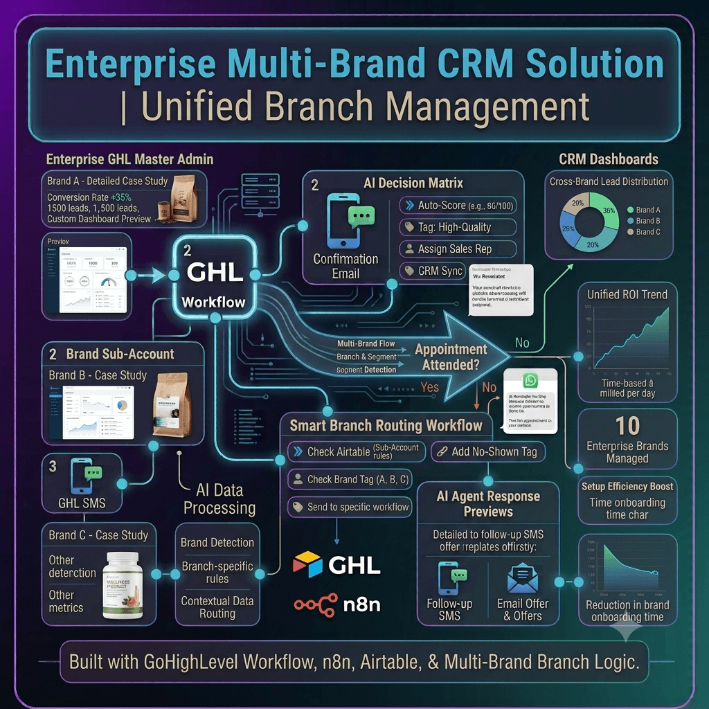 Enterprise Multi-Brand CRM Architecture