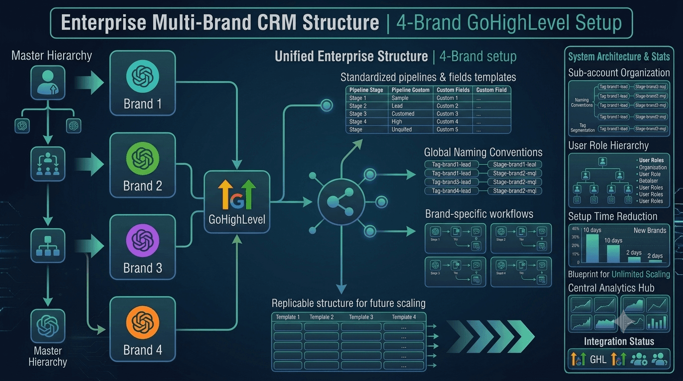 Enterprise Multi-Brand CRM Architecture