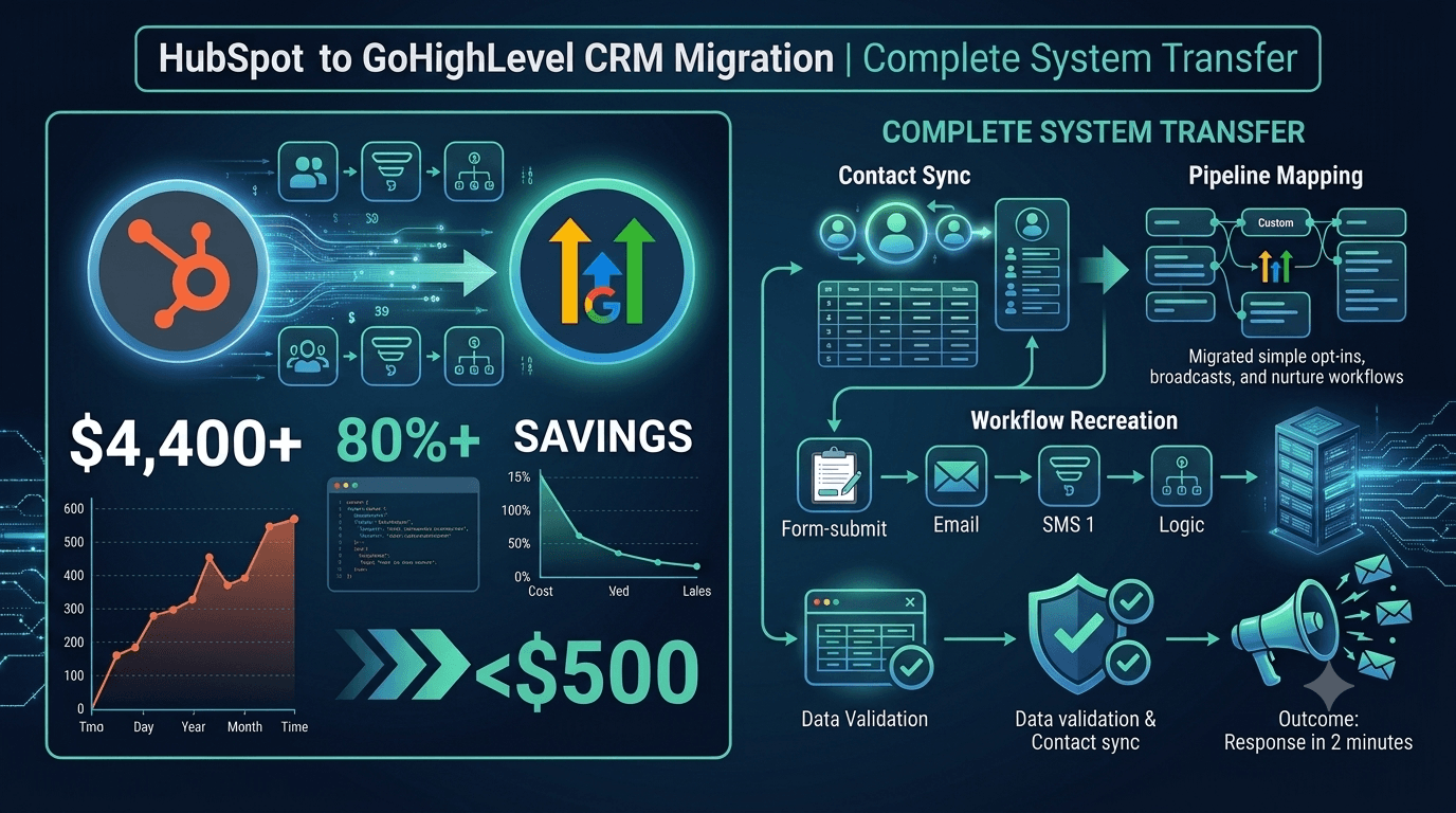 HubSpot to GoHighLevel CRM Migration